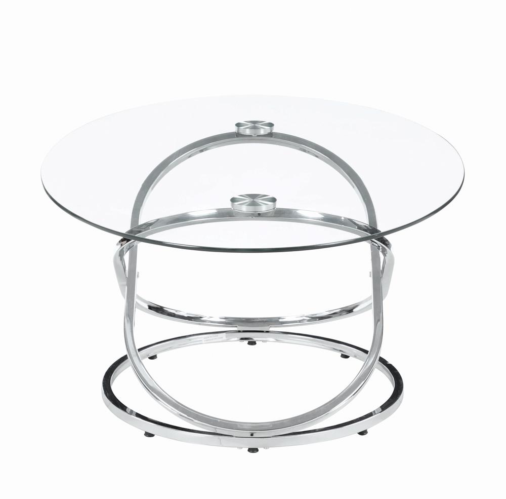 Warren Glass 3-piece Occasional Table Set