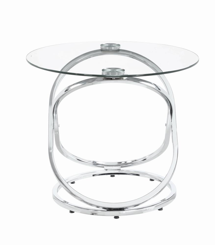 Warren Glass 3-piece Occasional Table Set