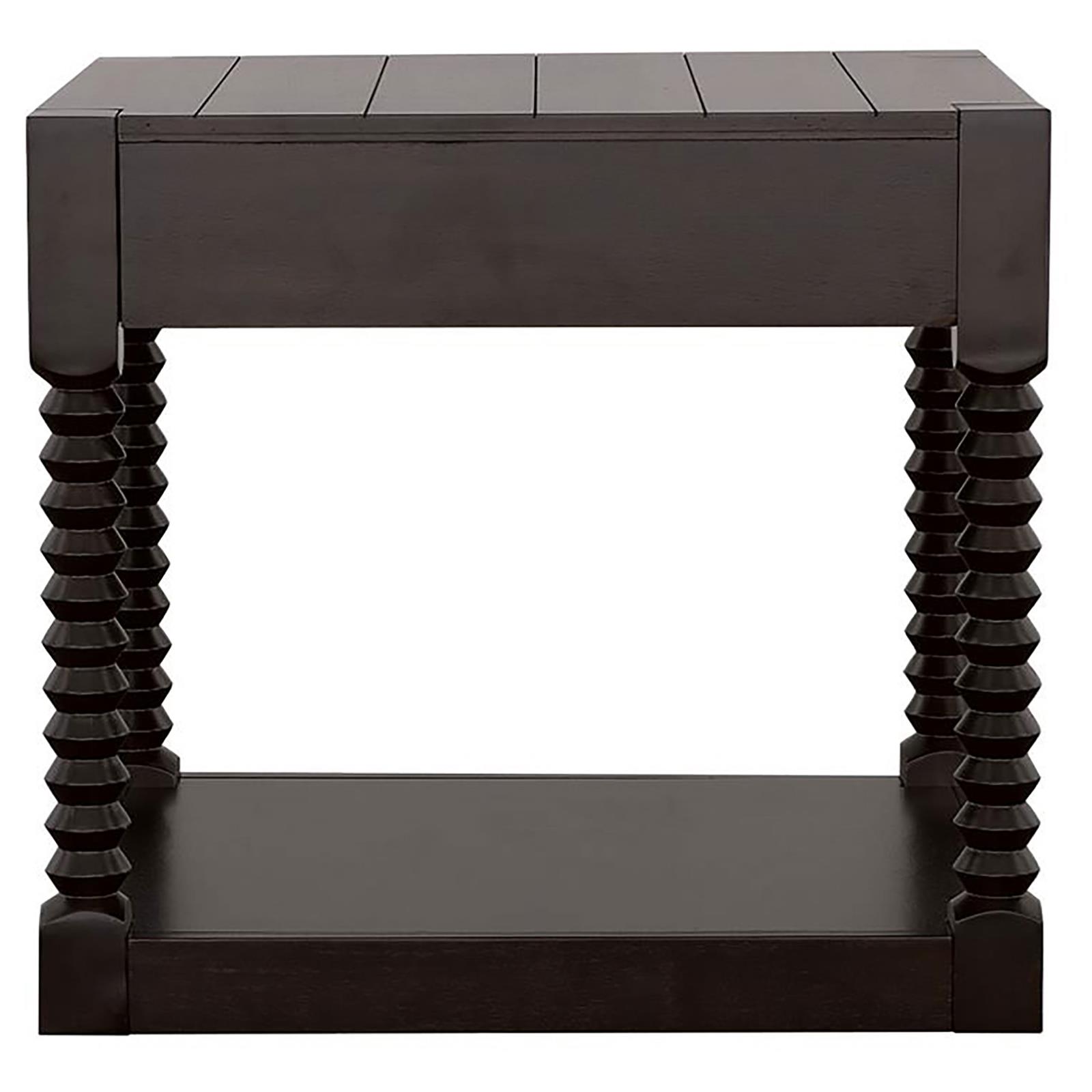 Meredith Wood Veneer 1-drawer End Table