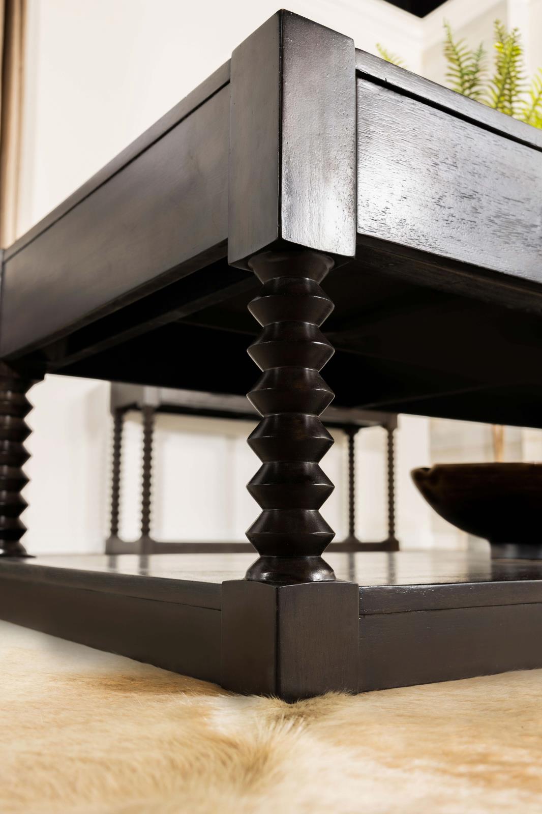Meredith Wood/Wood Veneer 2-drawer Coffee Table