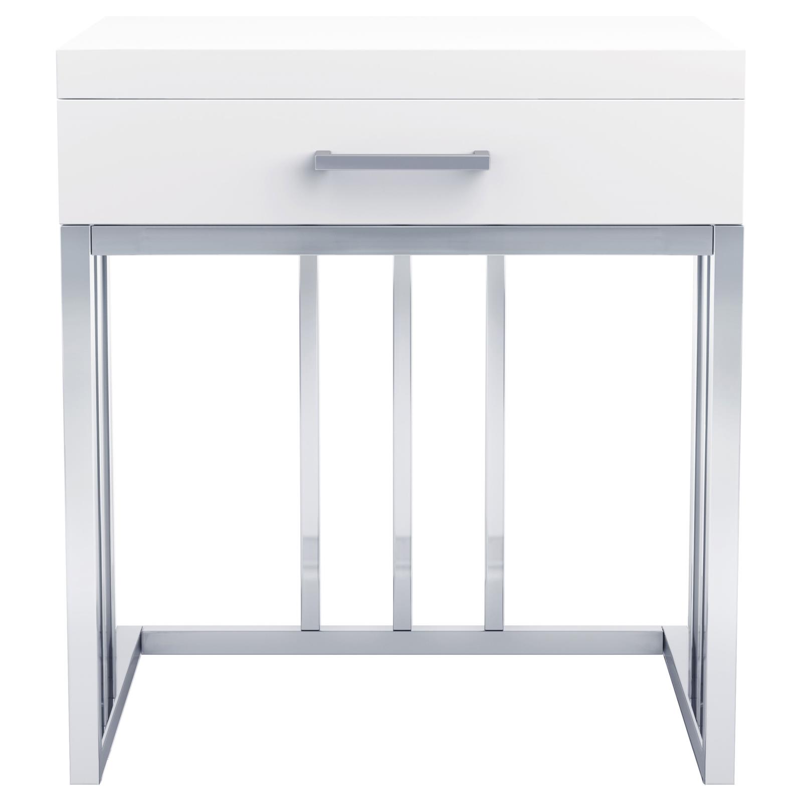 Dalya 1-drawer Rectangular End Table