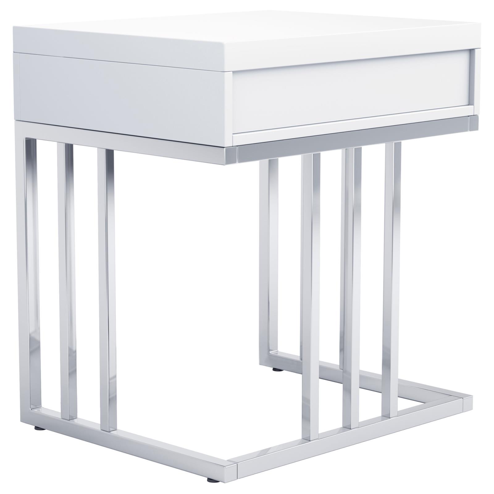 Dalya 1-drawer Rectangular End Table