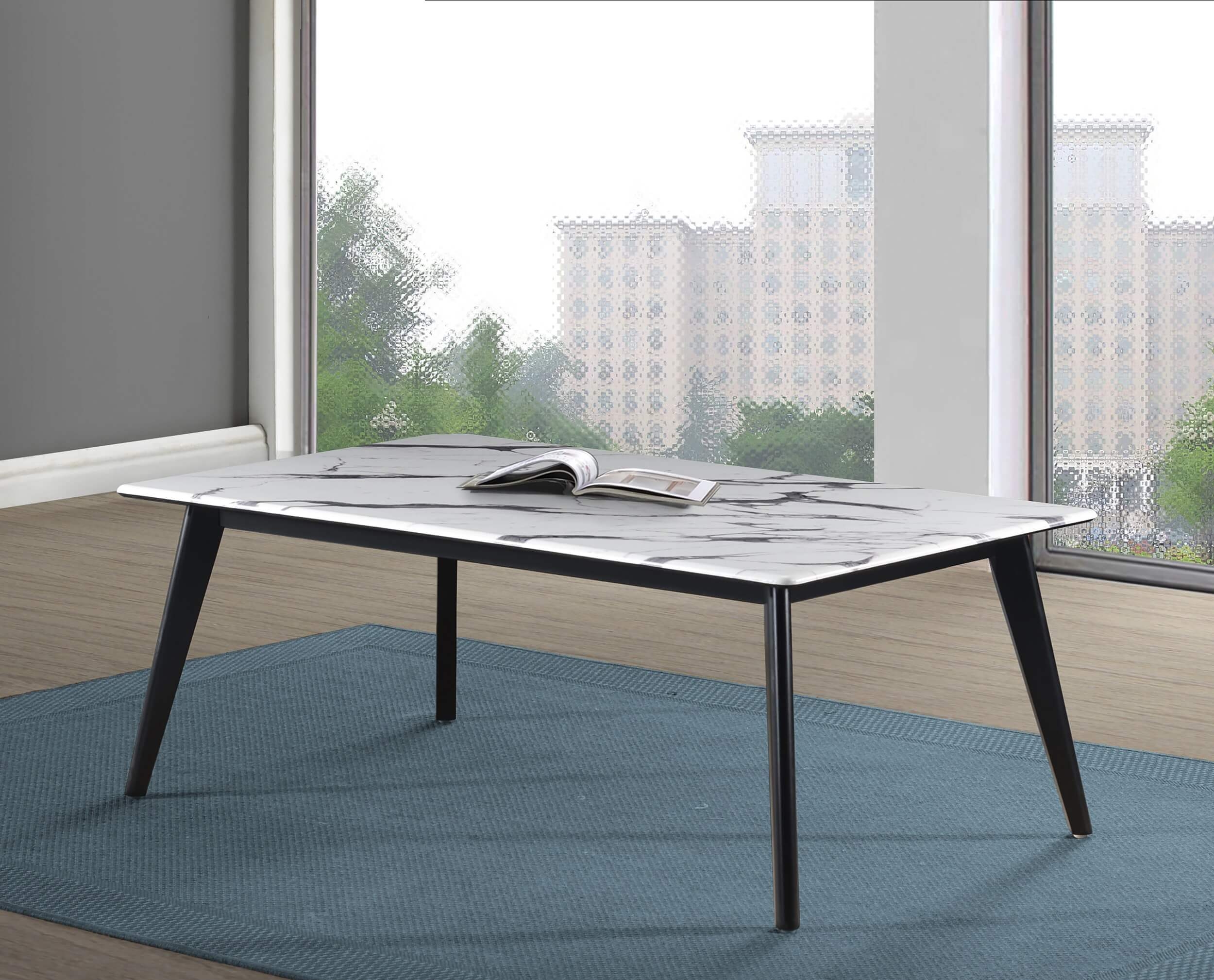 Bayhill Faux Marble Rectangle Coffee Table