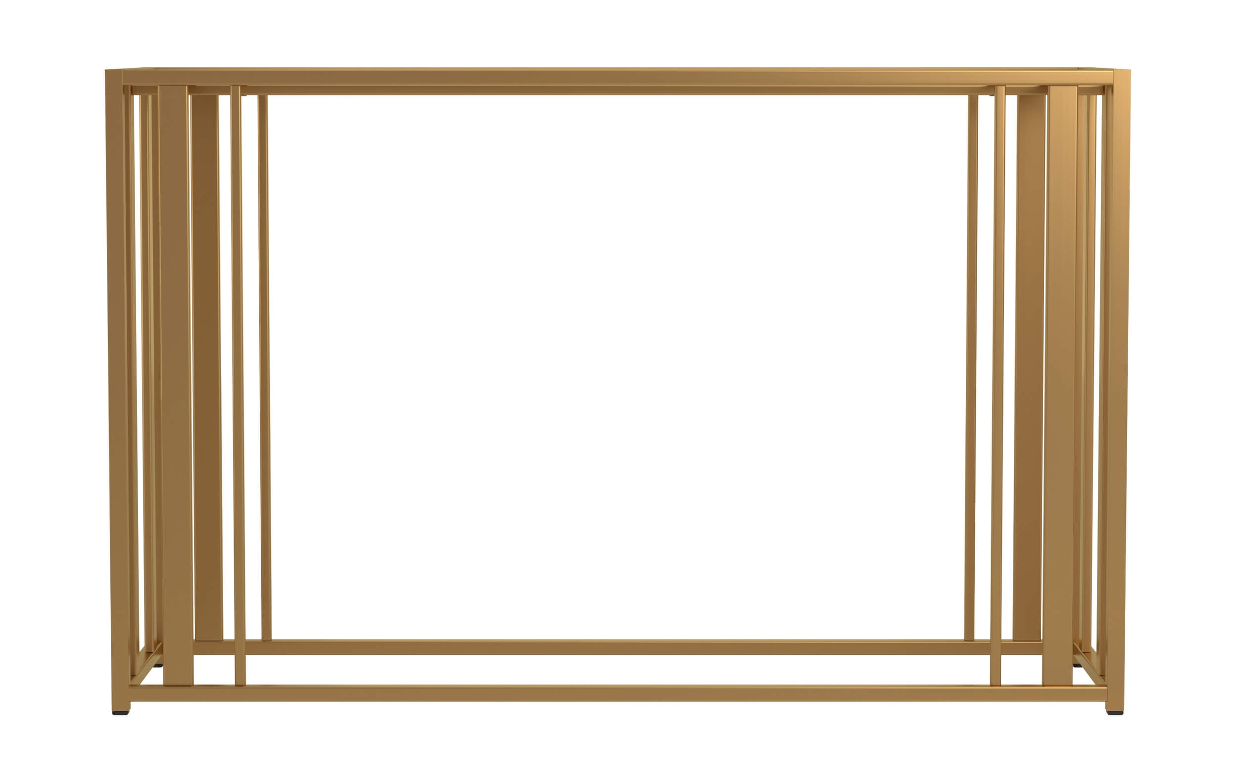 Adri Glass/Metal Sofa Table