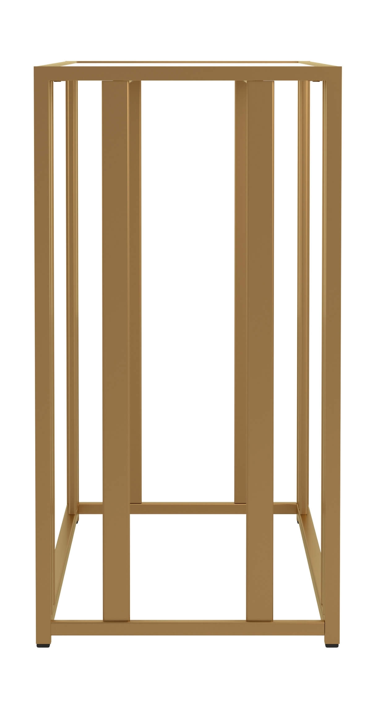 Adri Glass/Metal Sofa Table