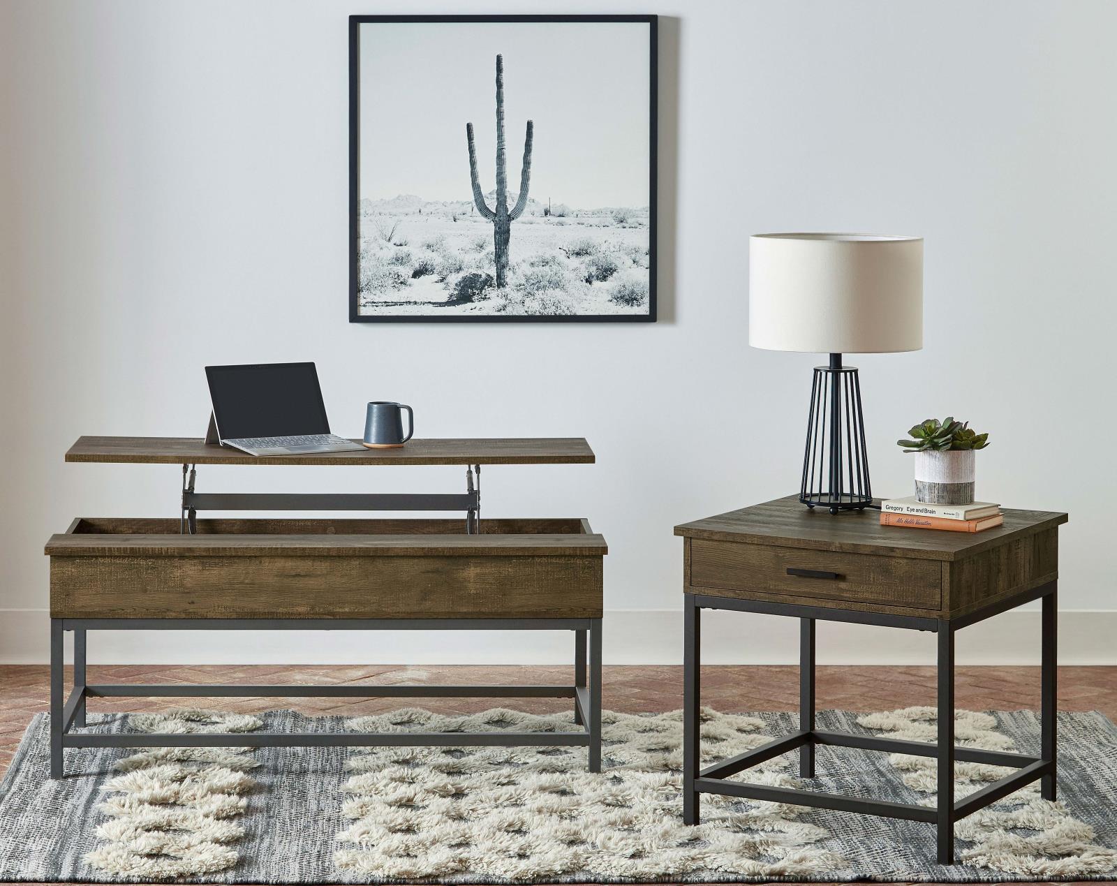 Byers Square 1-drawer End Table