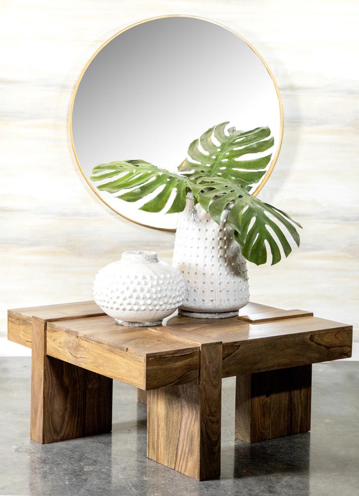 Skeet Wood Square Coffee Table