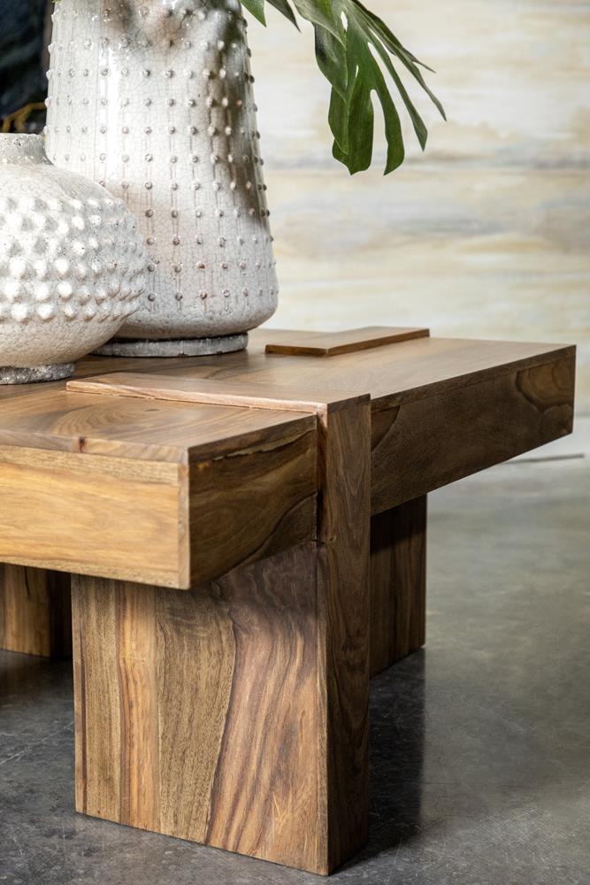 Skeet Wood Square Coffee Table