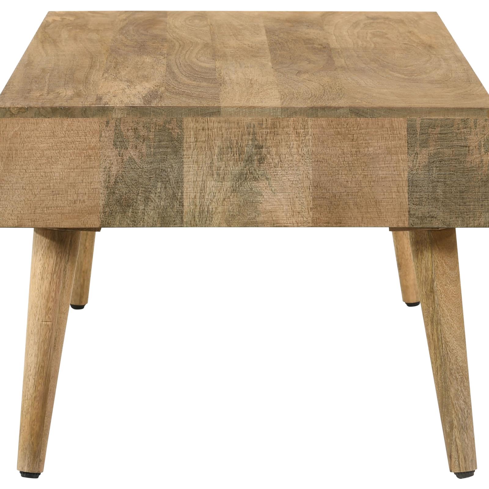 Zabel Wood Rectangular 1-drawer Coffee Table