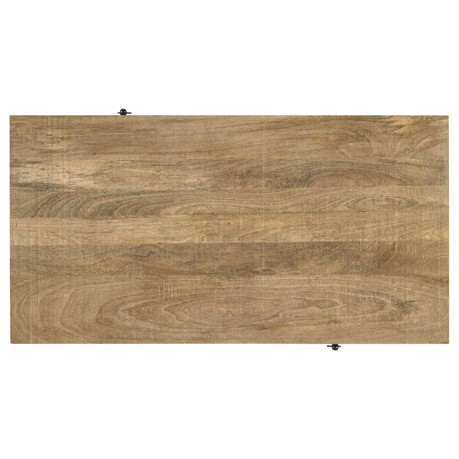 Zabel Wood Rectangular 1-drawer Coffee Table
