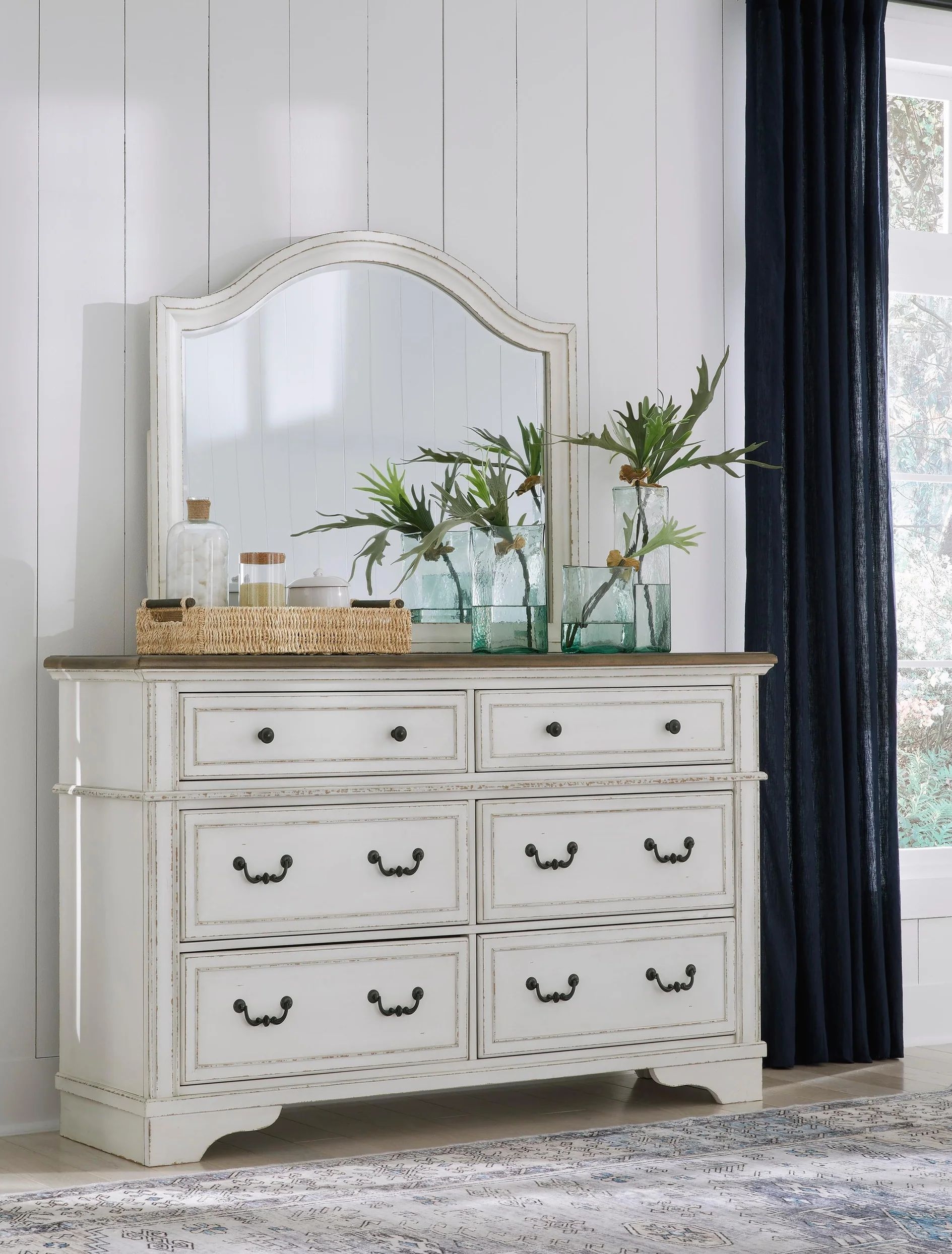 Ashley Brollyn Panel Dresser And Mirror