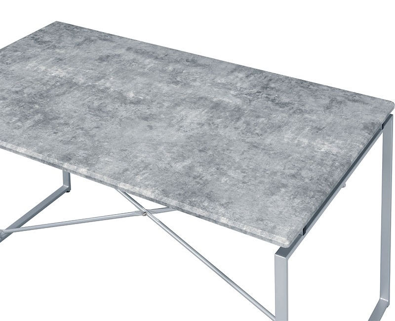 Jurgen Faux Concrete Dining Room Set