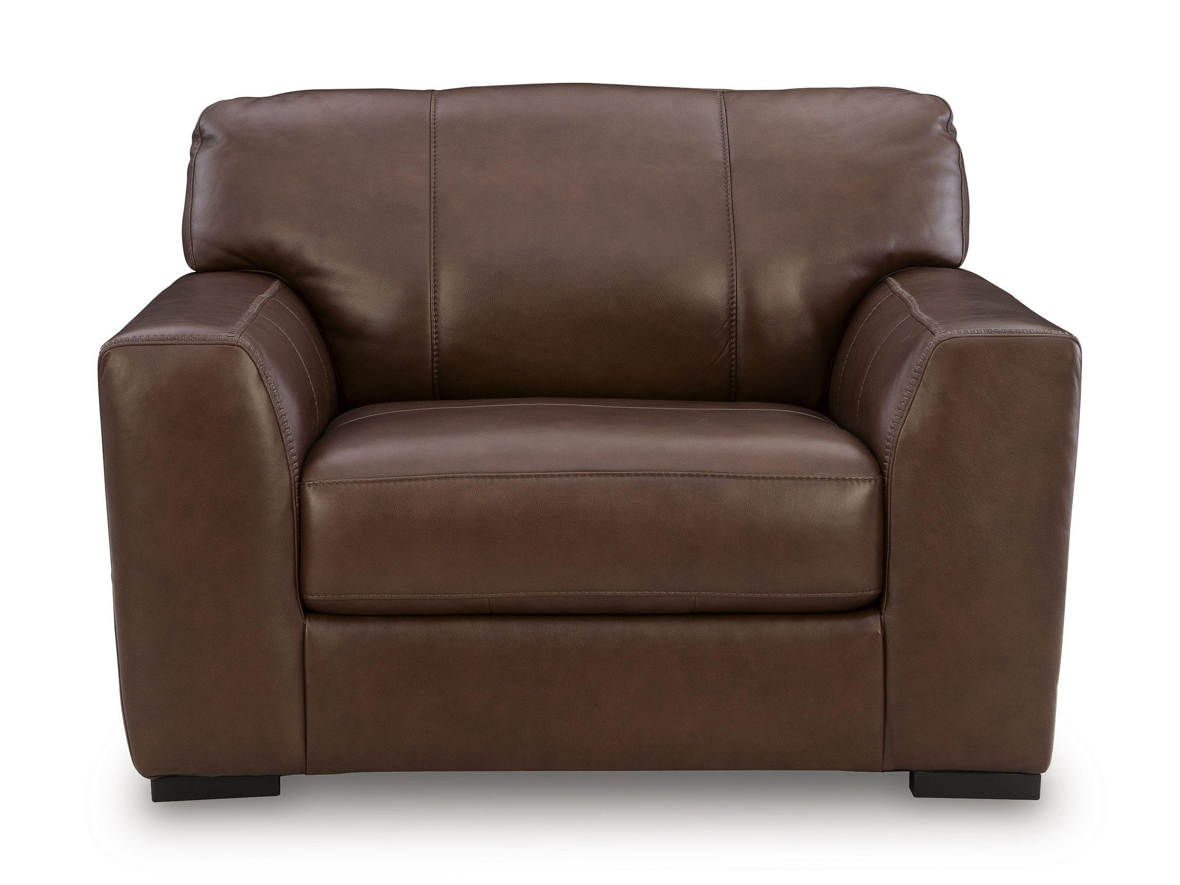 Brogliano Leather Chair & a Half