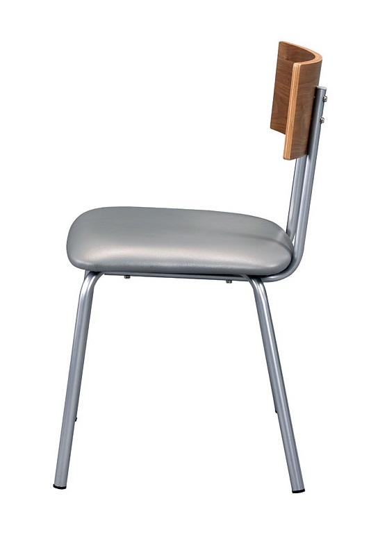 Jurgen PU/Wood Dining Side Chair