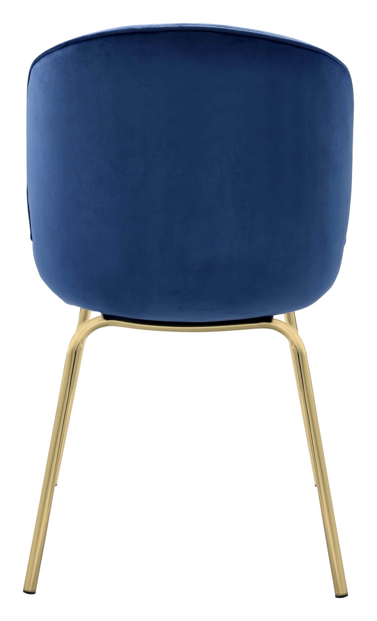 Chuchip Velvet/Metal Dining Chair