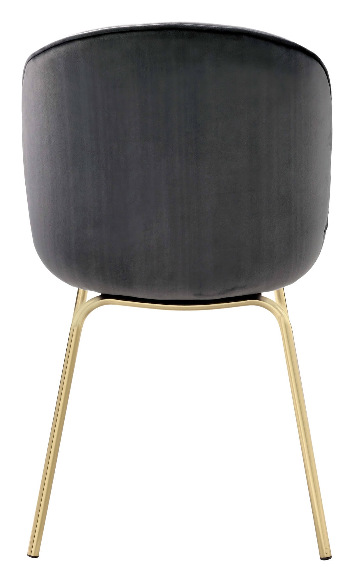 Chuchip Velvet/Metal Dining Chair
