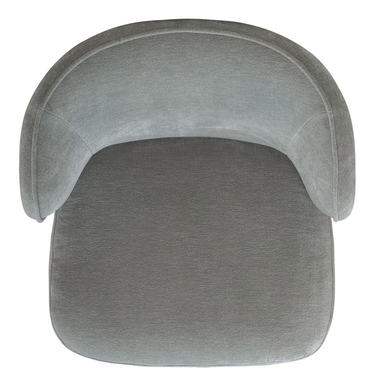 Fabric Accent Dining Chair w/Casters