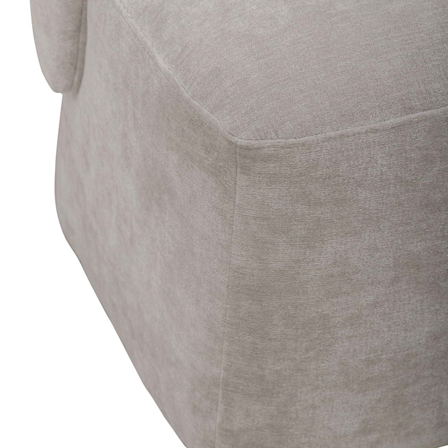 Fabric Accent Dining Chair w/Casters