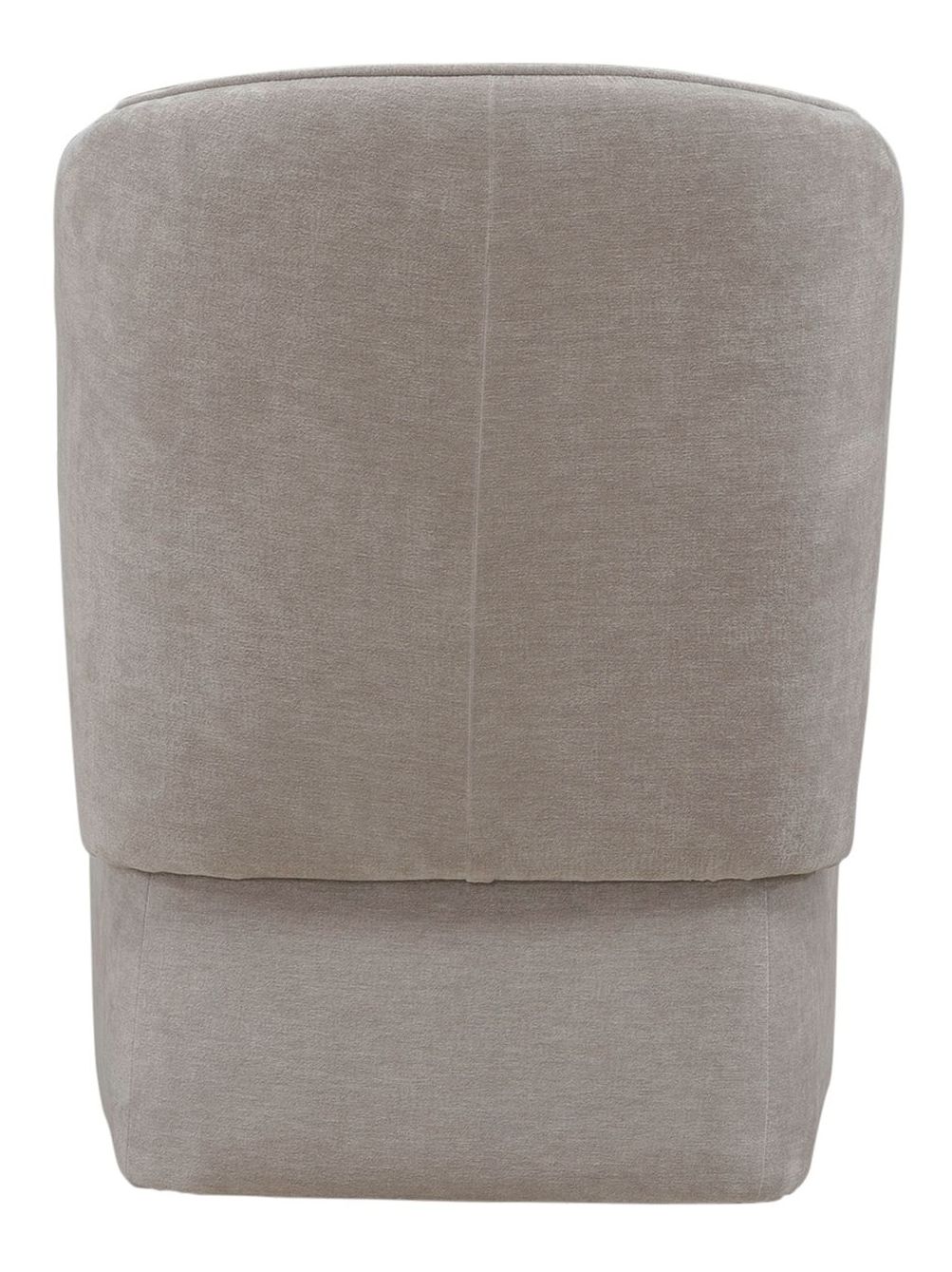 Fabric Accent Dining Chair w/Casters