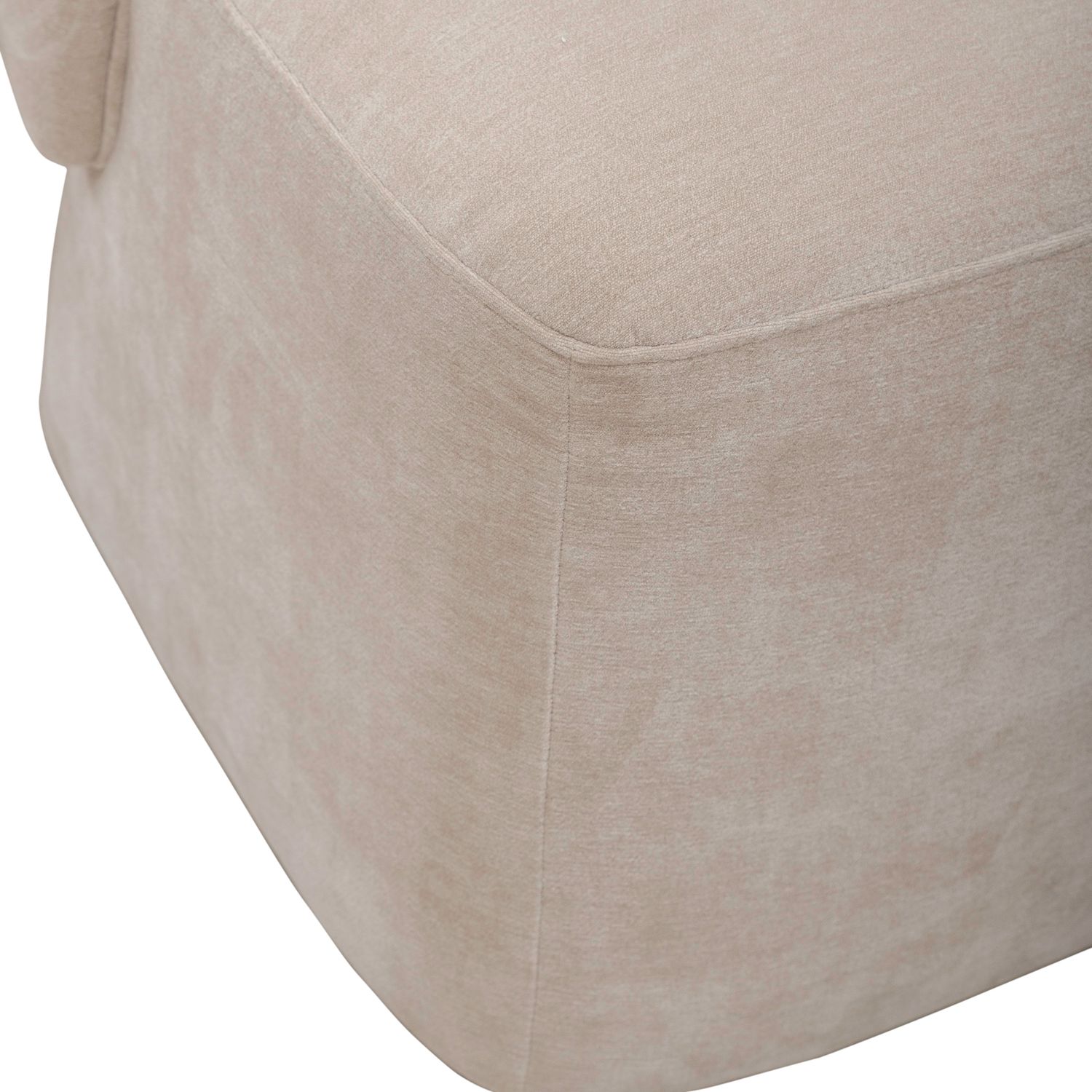 Fabric Accent Dining Chair w/Casters