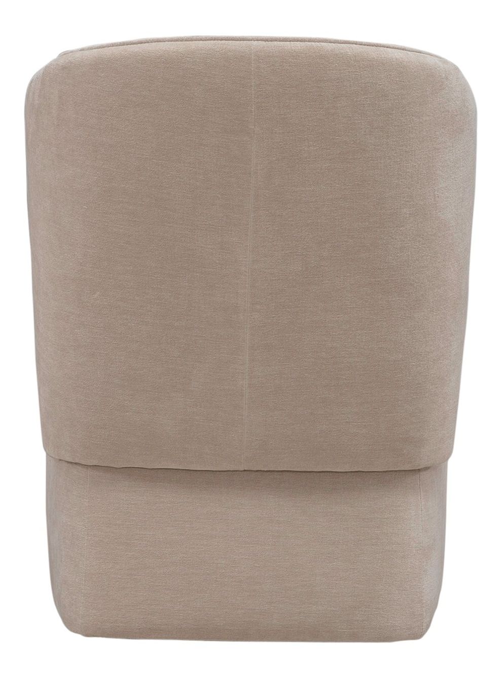 Fabric Accent Dining Chair w/Casters