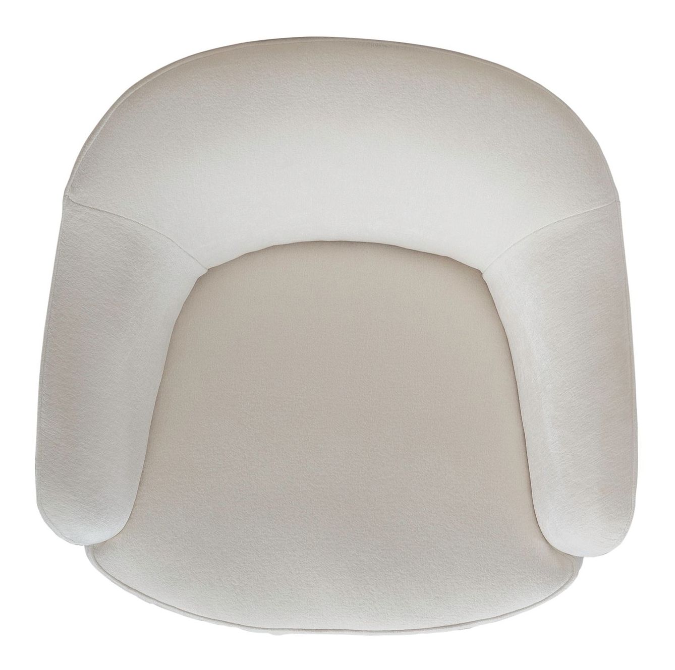 Fabric Accent Dining Arm Chair with Casters – Upholstered