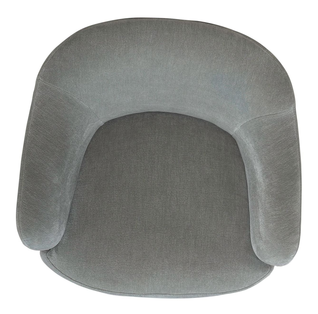 Fabric Accent Dining Arm Chair w/Casters