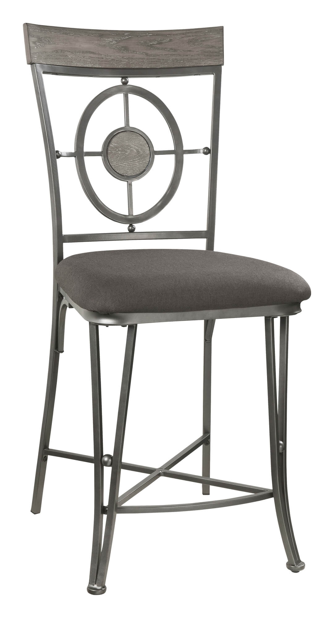 Landis Wood/Metal Round Counter Set