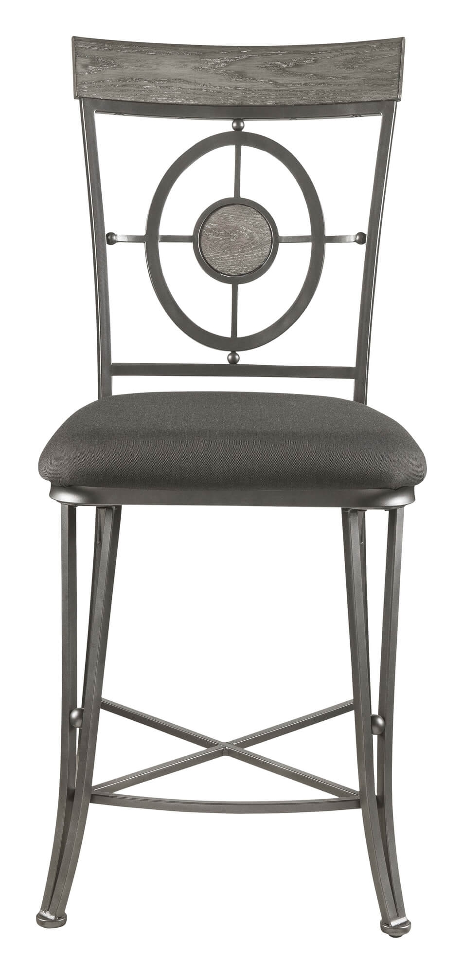 Landis Fabric/Metal Counter Chair