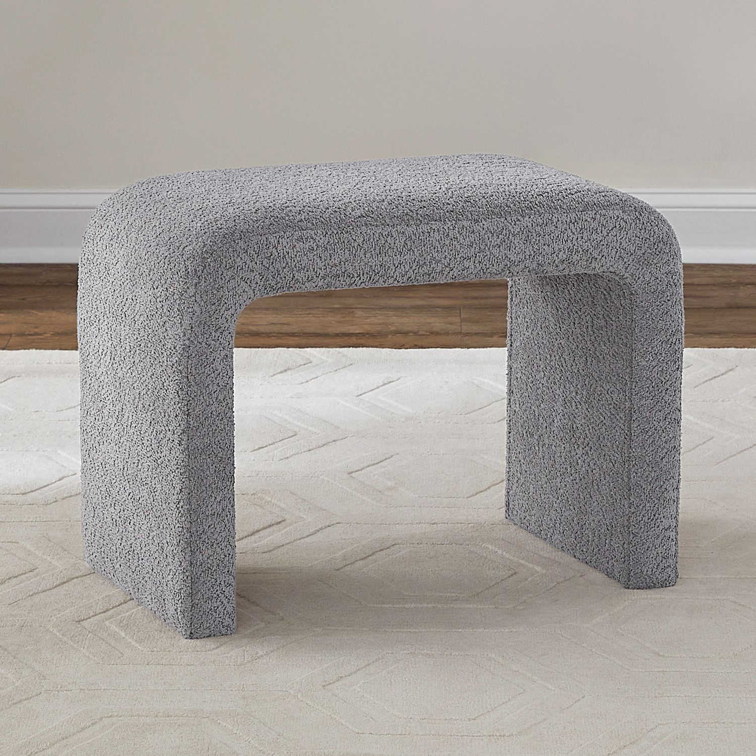 Cascade Falls Wood Console Table with 2 Stools | Satin Espresso