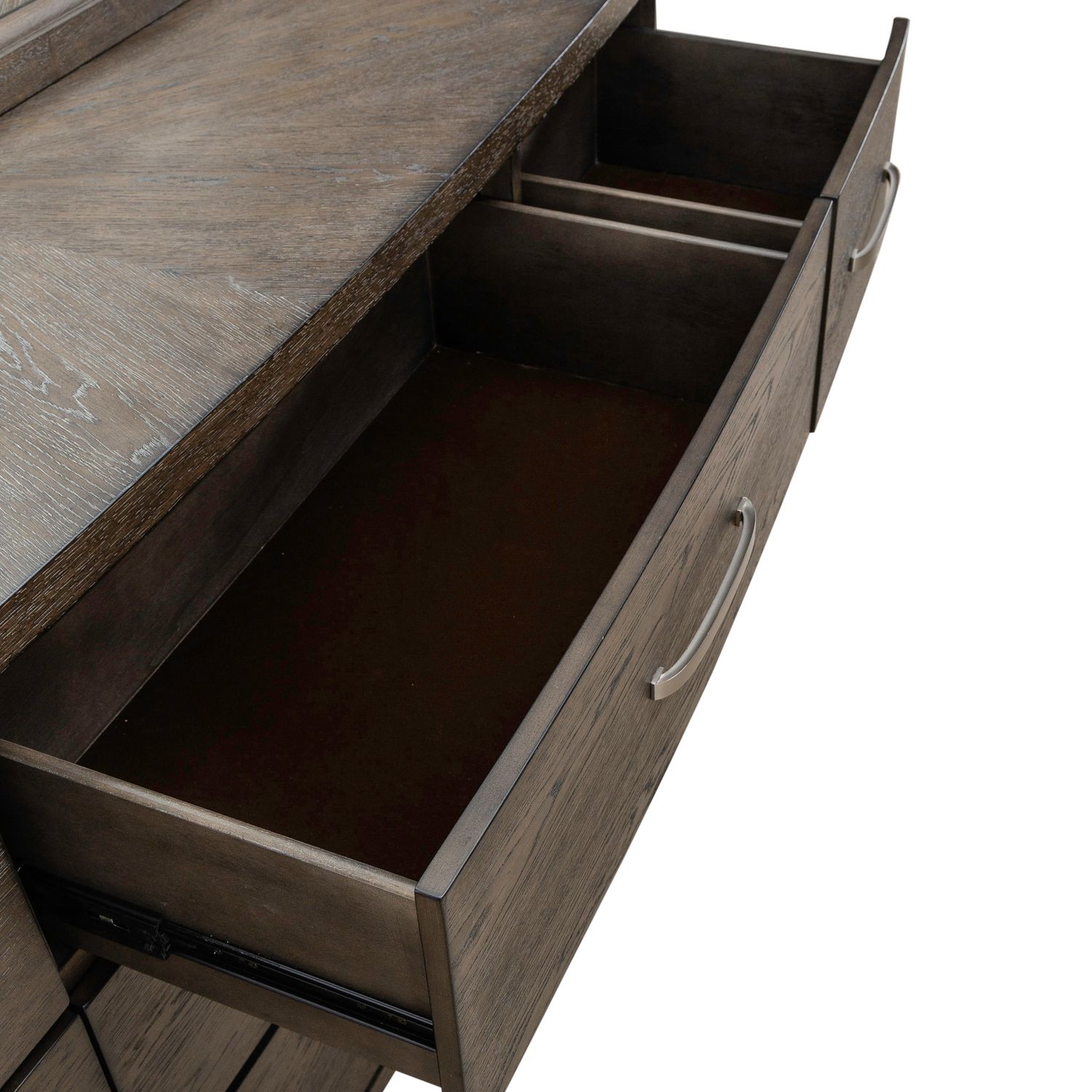 Cascade Falls Wood Bedroom Set with LED Lighting | Satin Espresso
