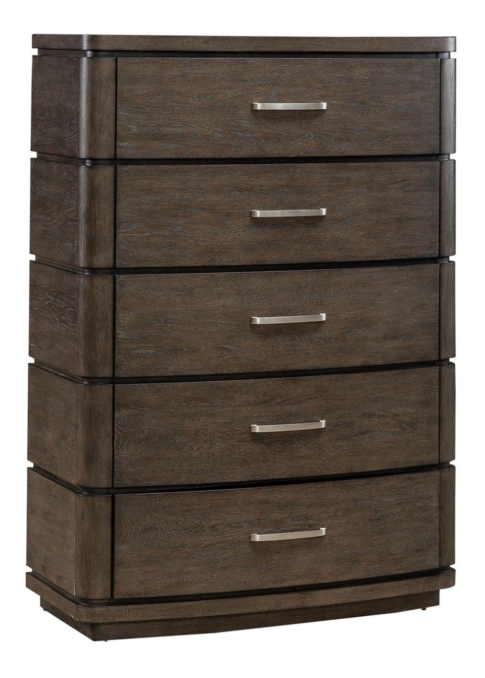 Cascade Falls Wood Bedroom Set with LED Lighting | Satin Espresso