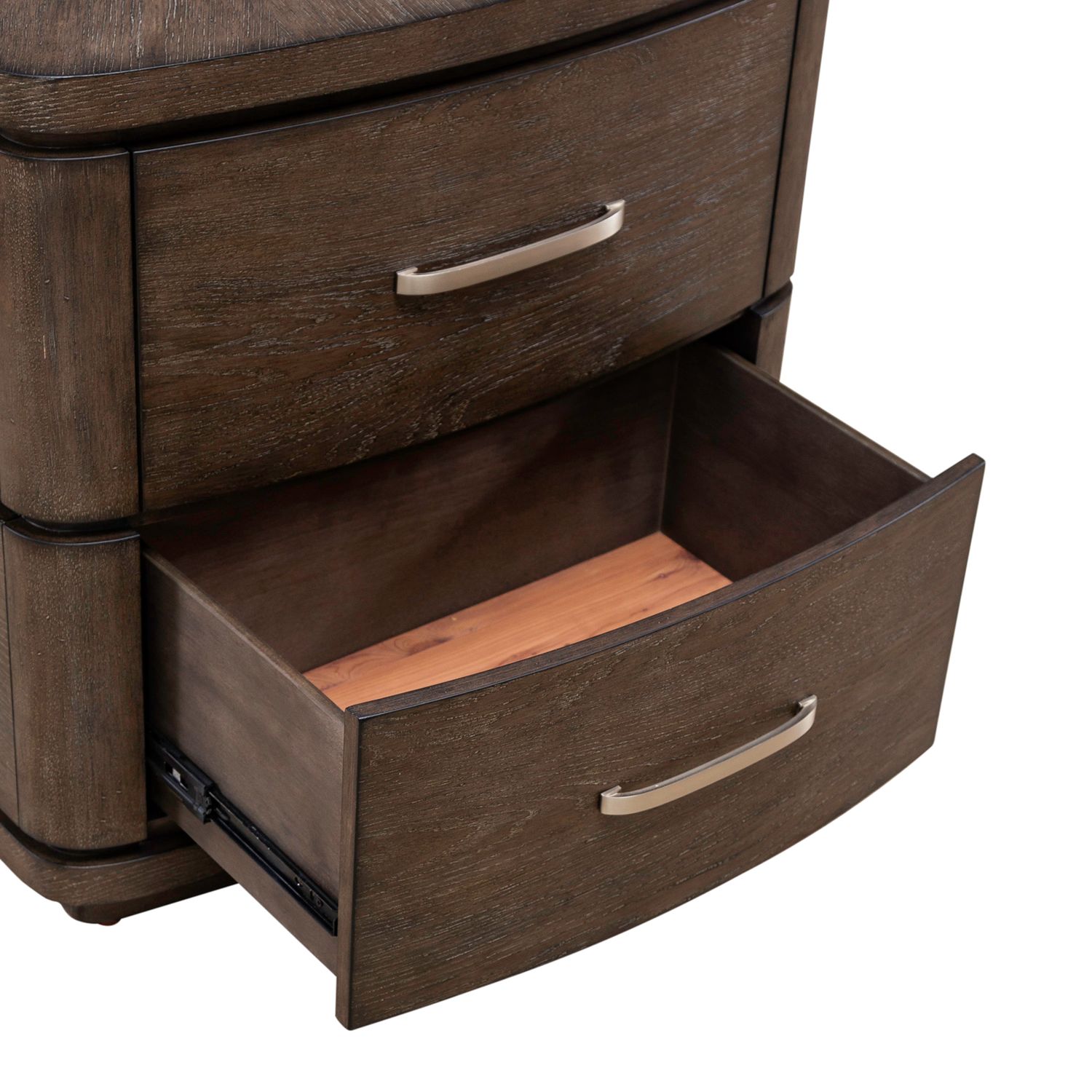 Cascade Falls Wood Bedroom Set with LED Lighting | Satin Espresso