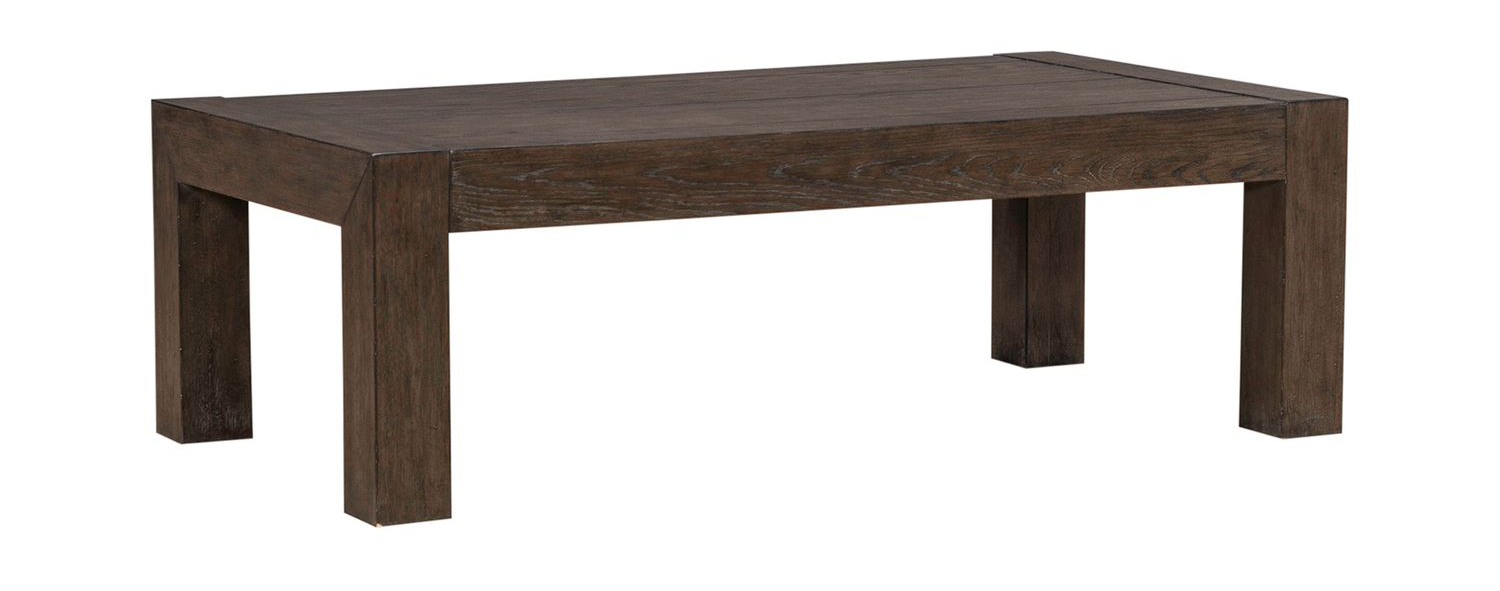 Cascade Falls 3-Piece Wood Cocktail Table Set | Satin Espresso