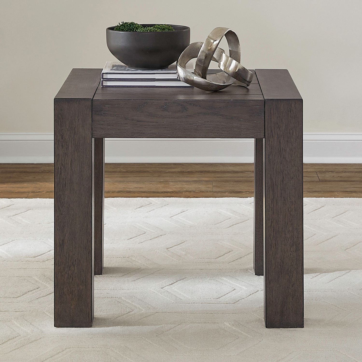 Cascade Falls 3-Piece Wood Cocktail Table Set | Satin Espresso