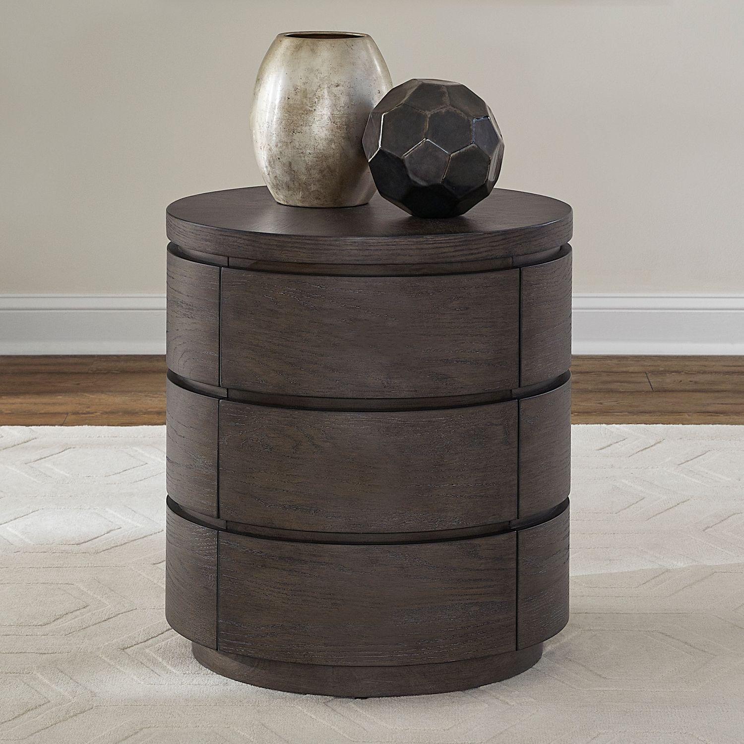 Cascade Falls 3-Piece Wood Cocktail Table Set | Satin Espresso