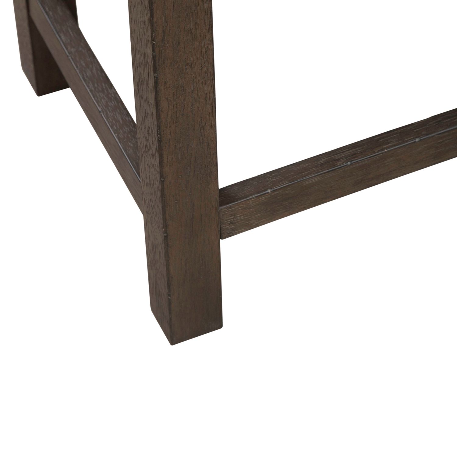 Cascade Falls Boucle/Wood Console Stool