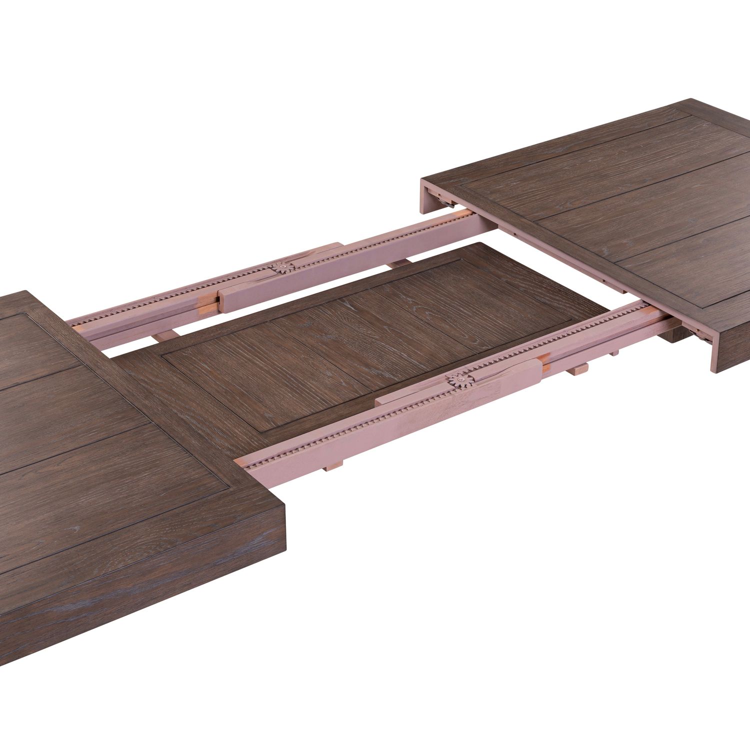 Cascade Falls Rectangular Wood Extendable Dining Table