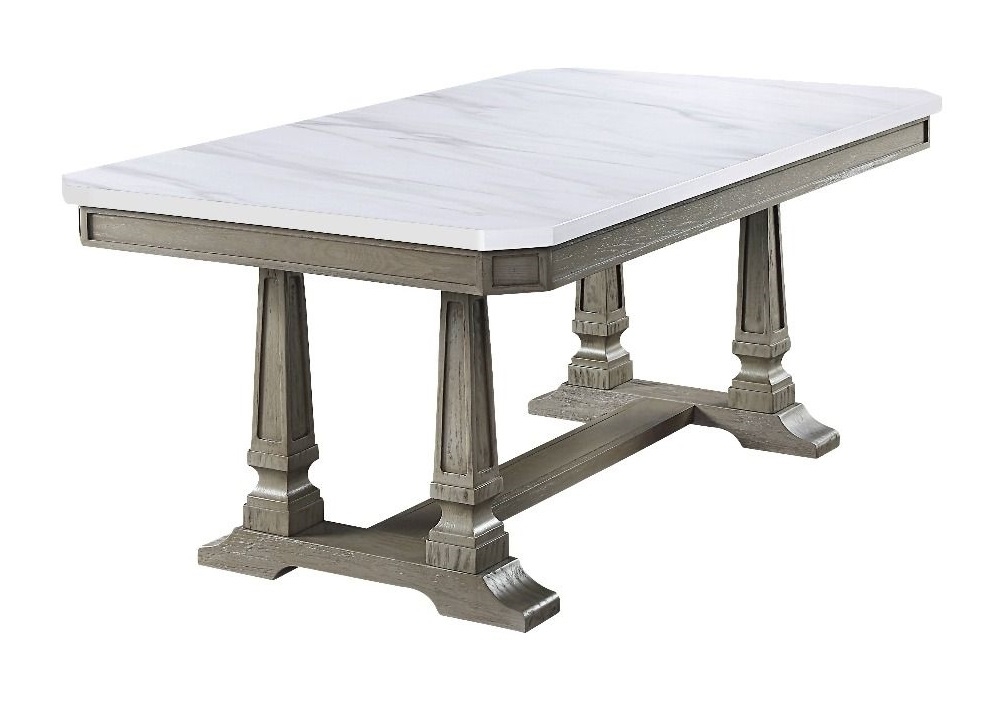 Zumala Marble/Wood Dining Room Set