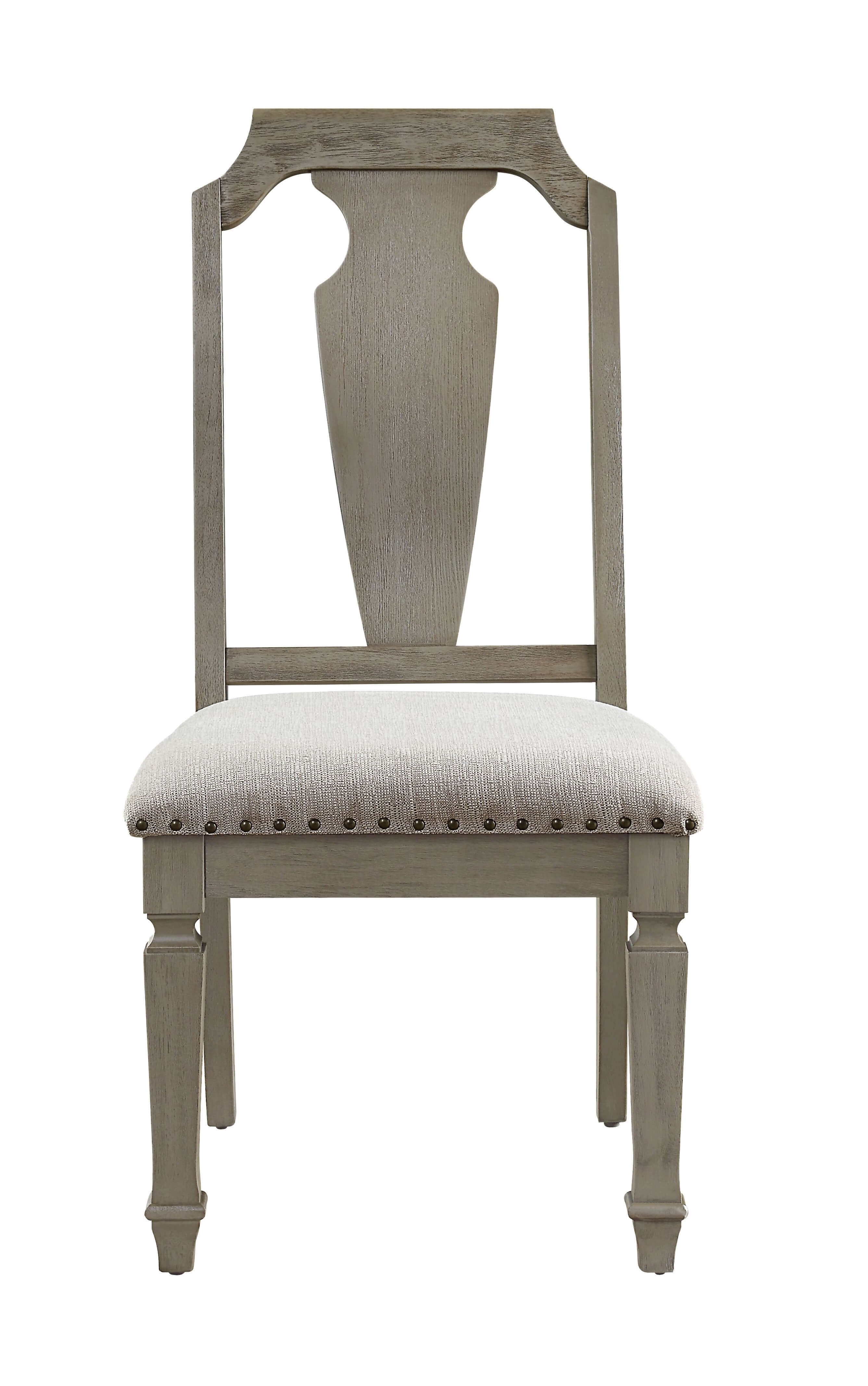 Zumala Fabric/Wood Dining Side Chair