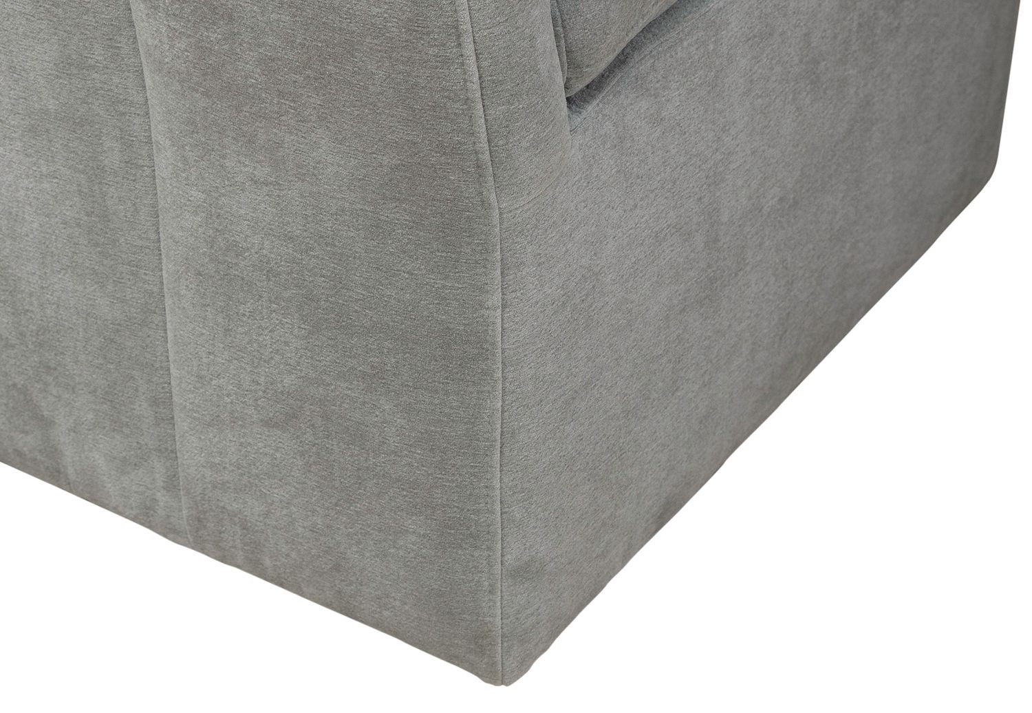 Fabric Accent Dining Side Chair w/Casters