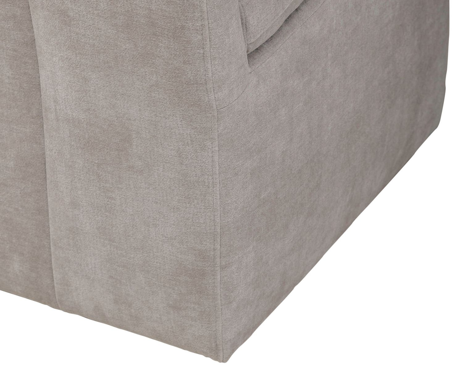 Fabric Accent Dining Side Chair w/Casters
