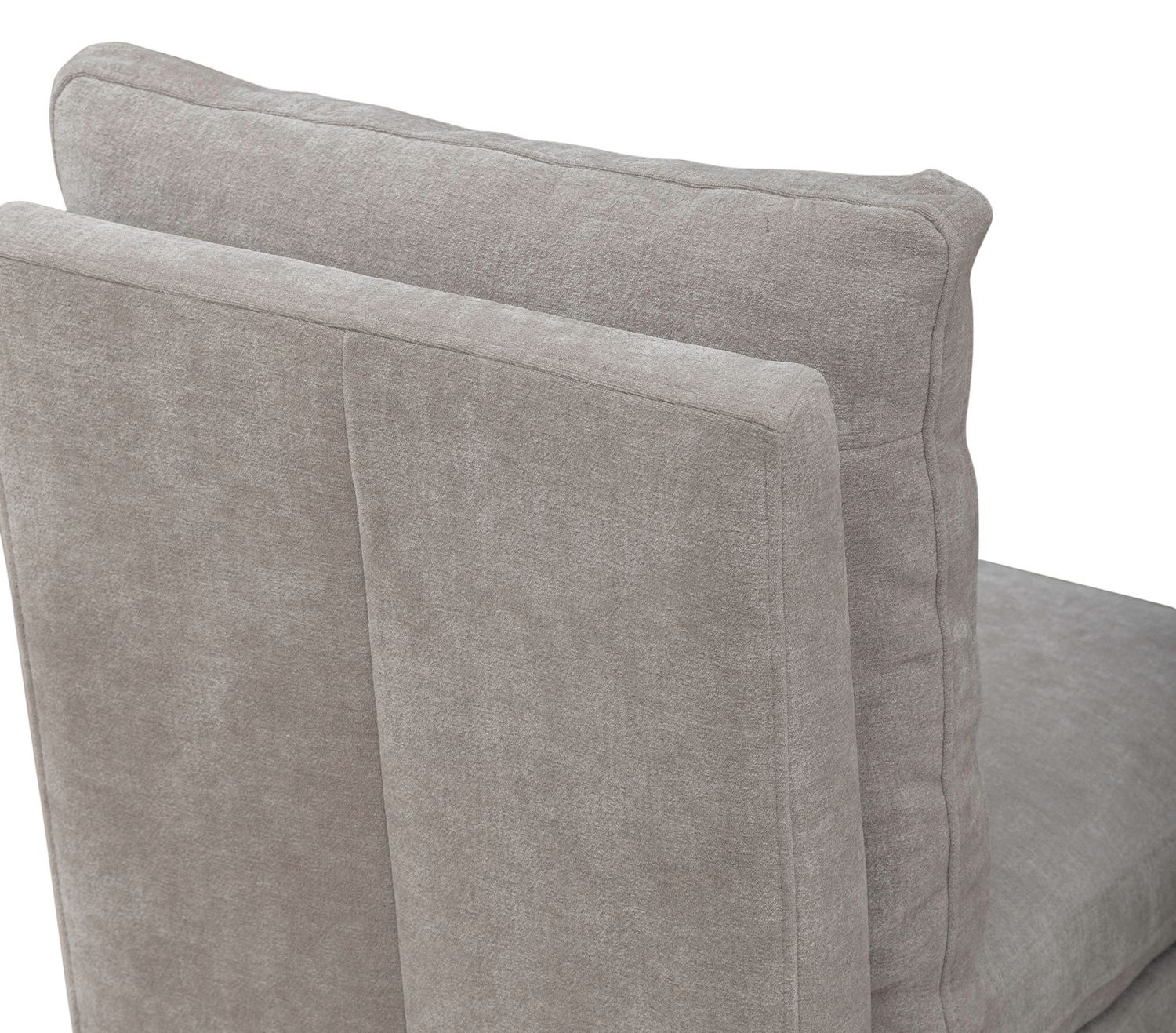 Fabric Accent Dining Side Chair w/Casters