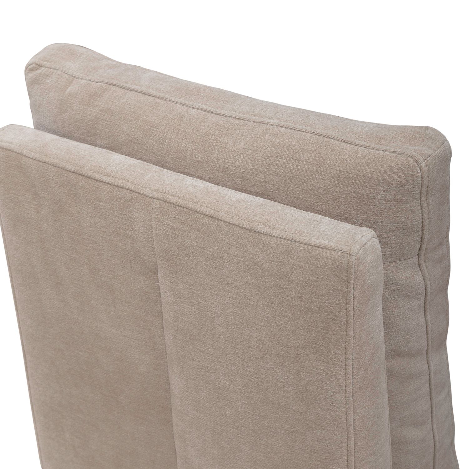 Fabric Accent Dining Side Chair w/Casters