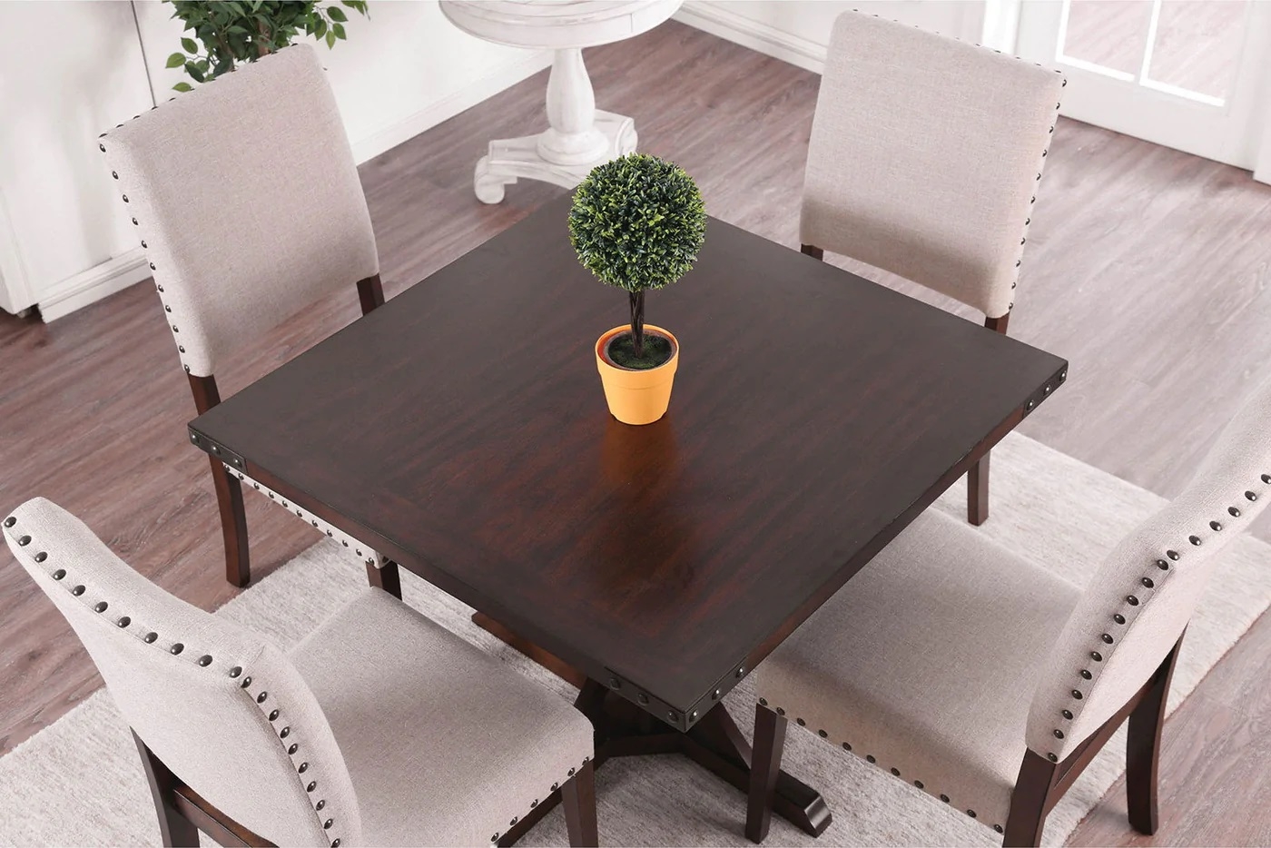 Glenbrook Wood Square Dining Set