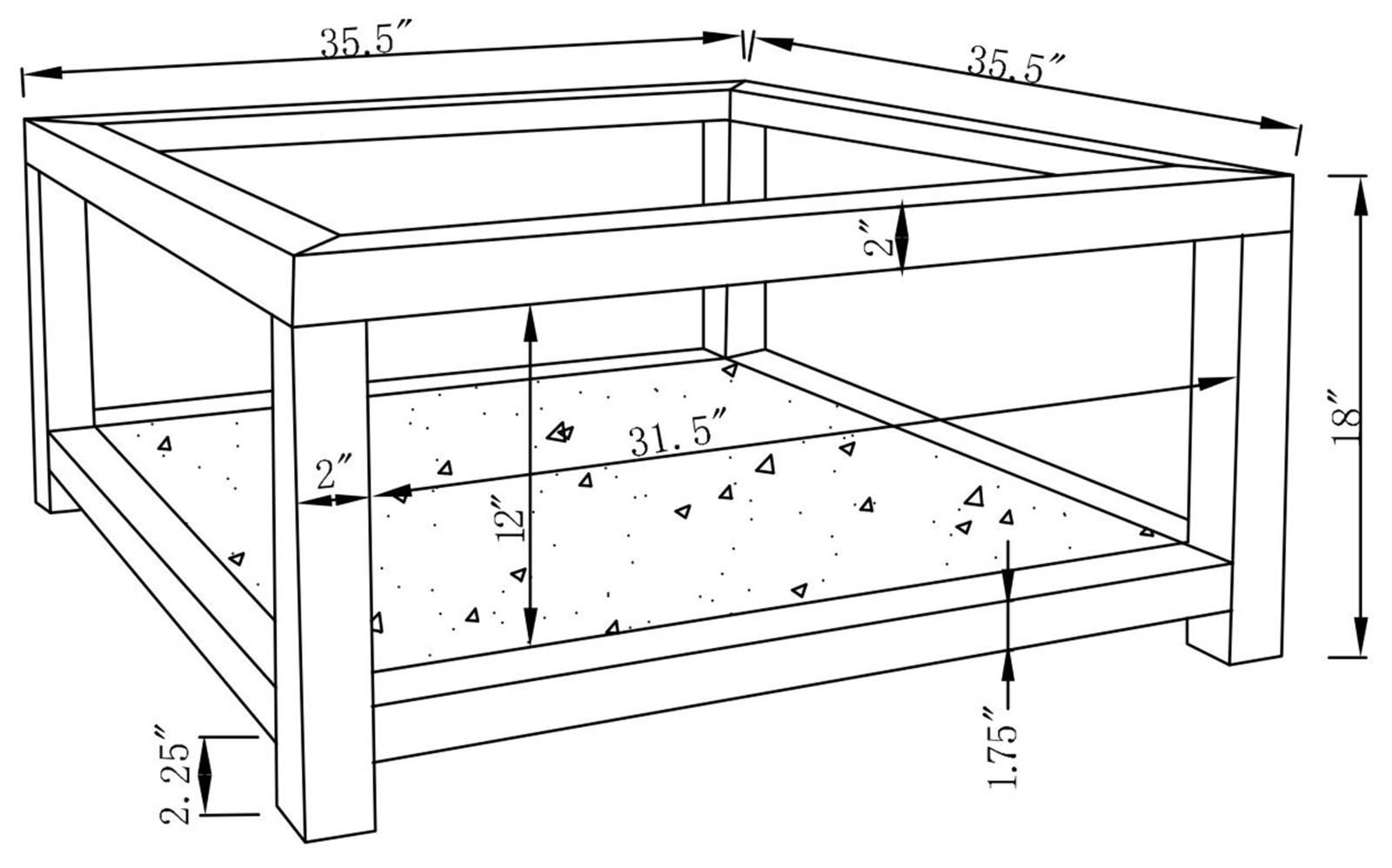 Valentina Mirrored Rectangular Coffee Table with Glass Top