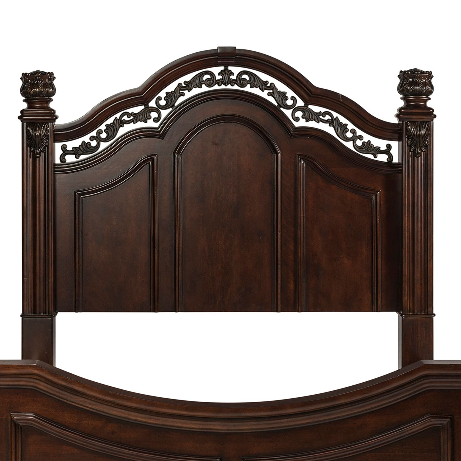 Messina Estates Wood Poster Bed | Cognac Finish | Liberty