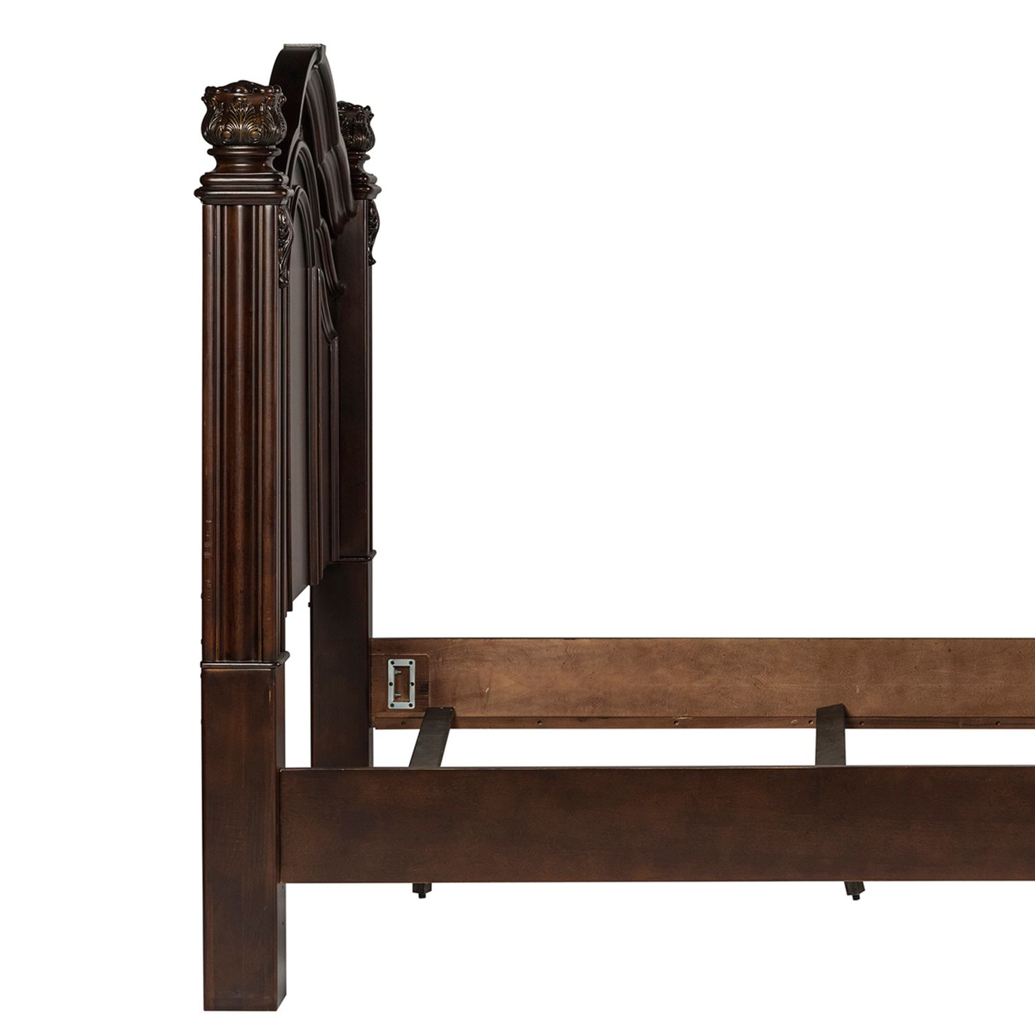 Messina Estates Wood California King Size Poster Bed
