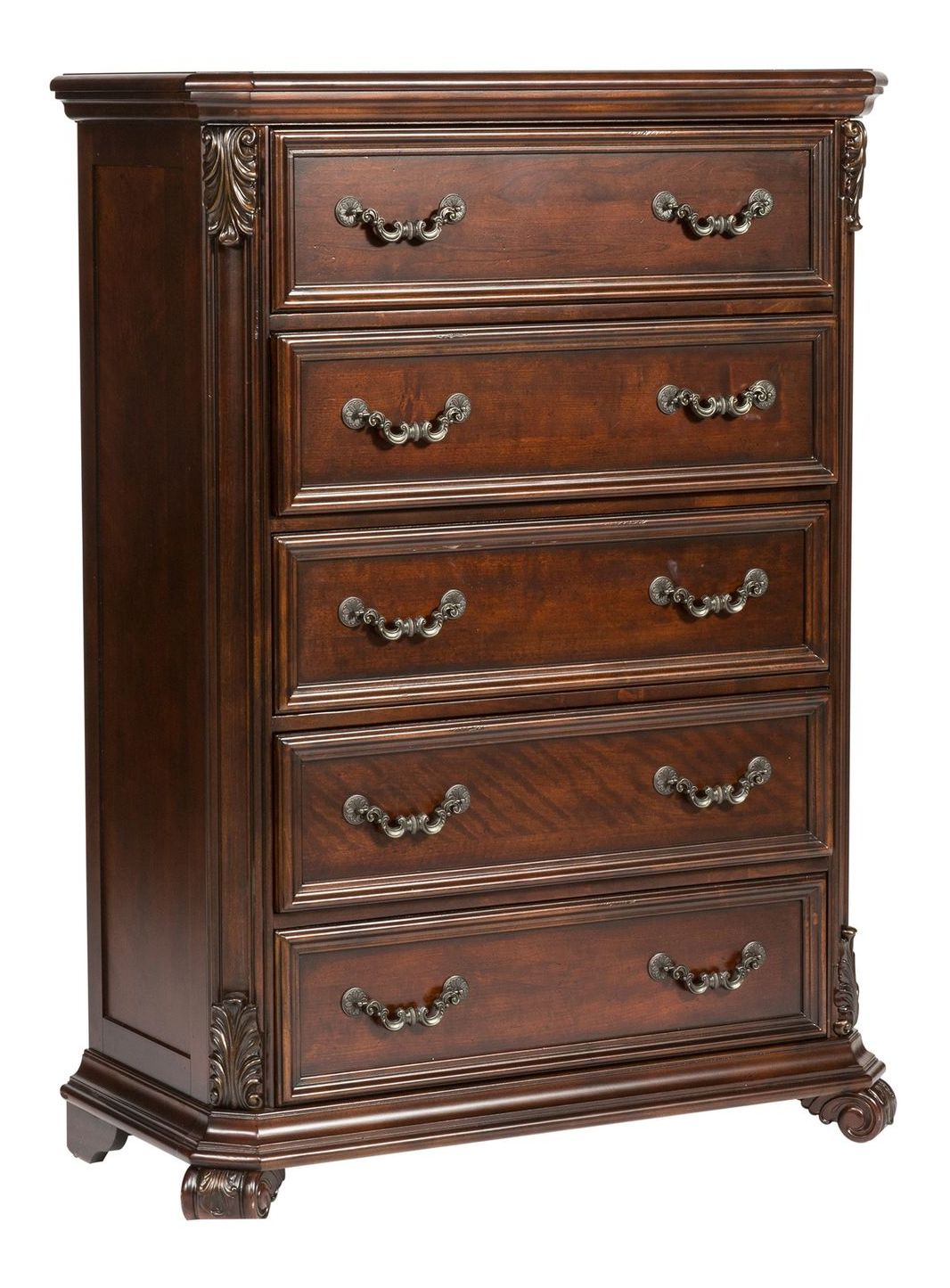 Messina Estates Wood Poster Bedroom Set | Cognac | Liberty