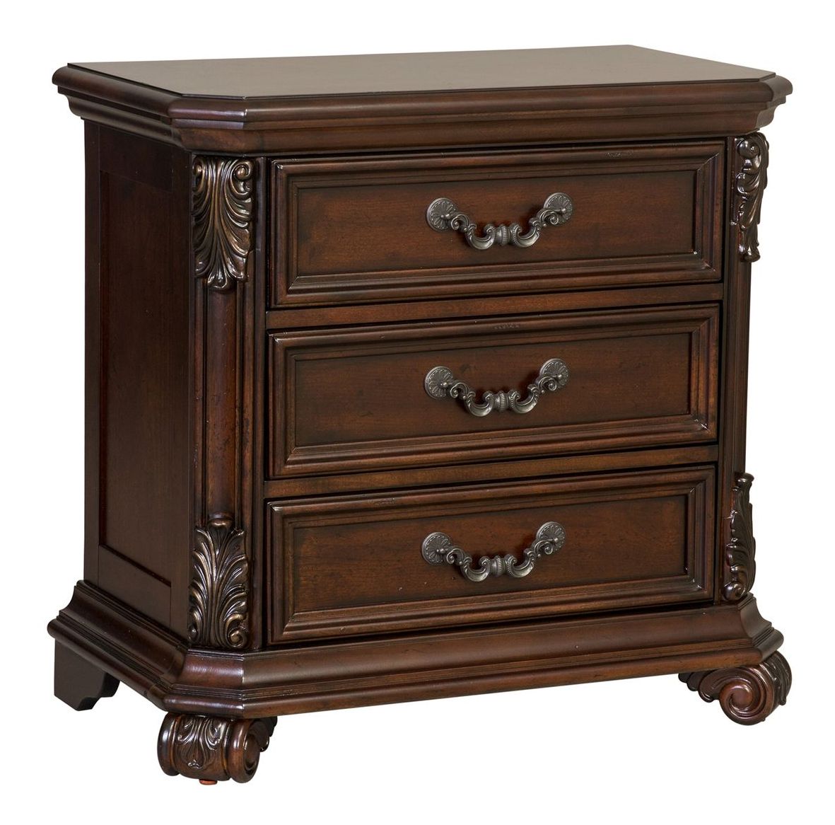 Messina Estates Wood Poster Bedroom Set | Cognac | Liberty